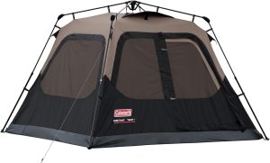 Coleman Instant Tent with 1-Minute Setup, 10-Person Tent with Pre-Attached Poles, Air Vent, & Carry Bag