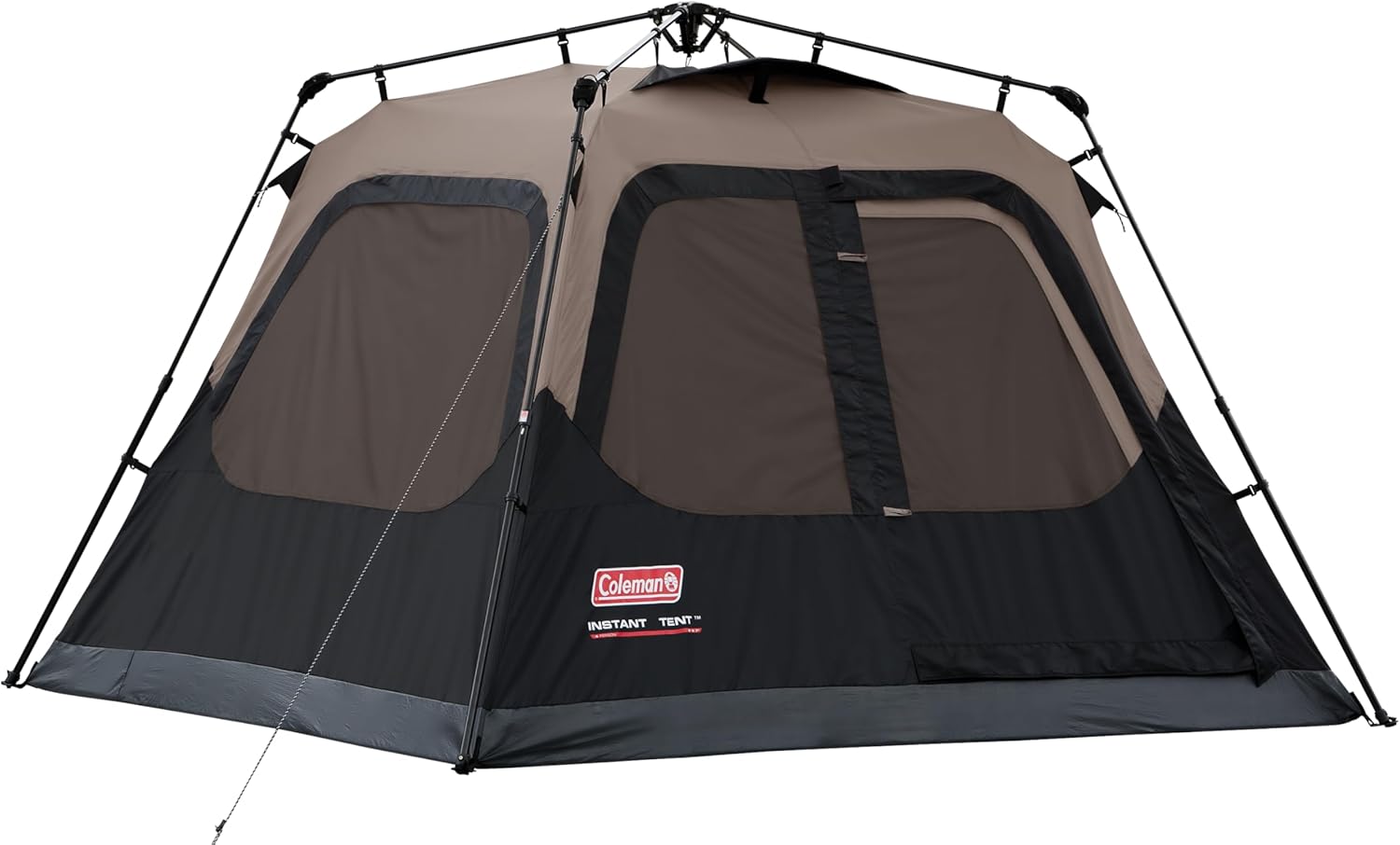 Coleman Instant Tent with 1-Minute Setup, 10-Person Tent with Pre-Attached Poles, Air Vent, & Carry Bag