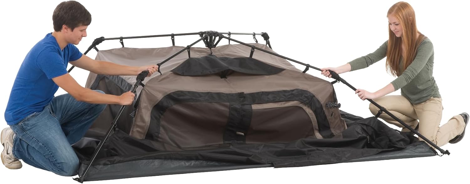 Coleman Instant Tent with 1-Minute Setup, 10-Person Tent with Pre-Attached Poles, Air Vent, & Carry Bag - Image 6